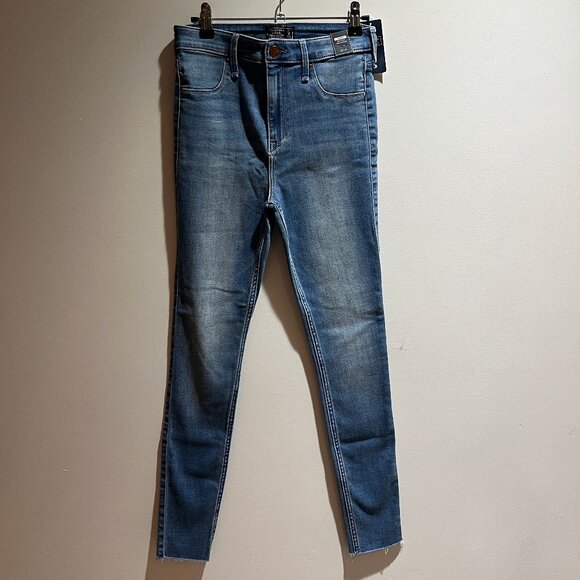 NWT Abercrombie & Fitch Simone High Rise Jean Legging - Picture 1 of 7